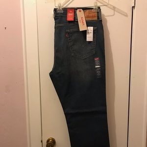 LEVI'S 541 ATHLETIC FIT JEANS MEDIUM WASH